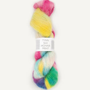 TYNN SILK MOHAIR PRINT