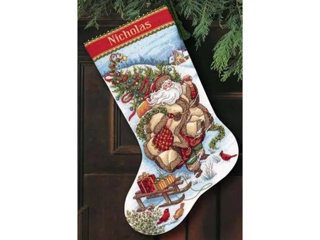 Santa's Journey Stocking