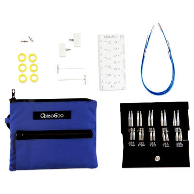 CHIAGOO S TWIST SHORTIES BLUE SET